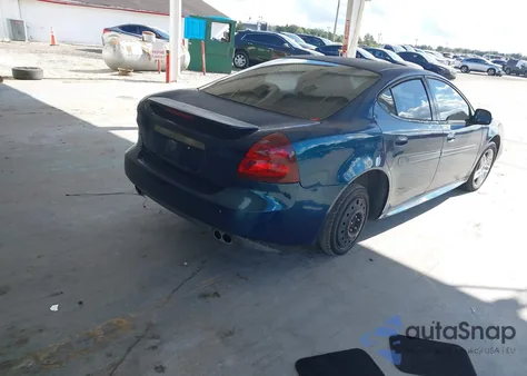 2006 Pontiac Grand Prix Gt z USA, uszkodzony, nr VIN 2G2WR554061246797